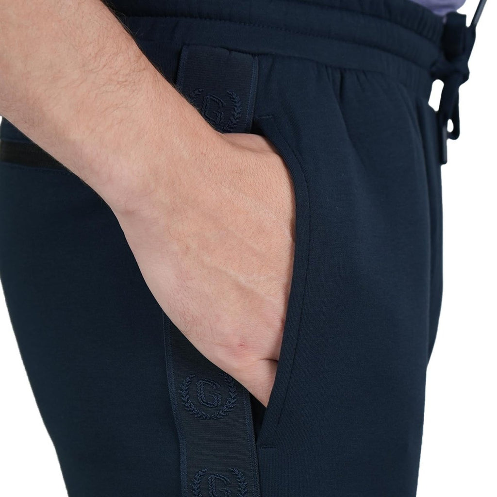 Men's Slim Fit Mid - Rise Interlock Jogger Pants S - Shop Giordano