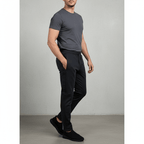 Men's Slim Fit Mid - Rise Interlock Jogger Pants S - Shop Giordano