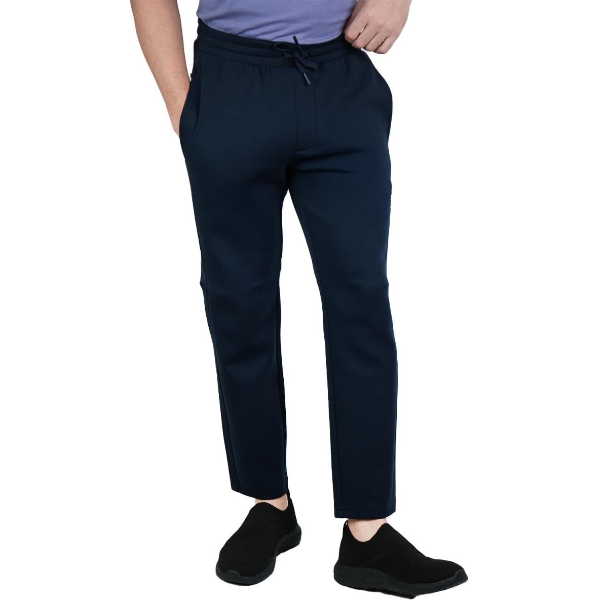 Men's Slim Fit Mid - Rise Interlock Jogger Pants S - Shop Giordano