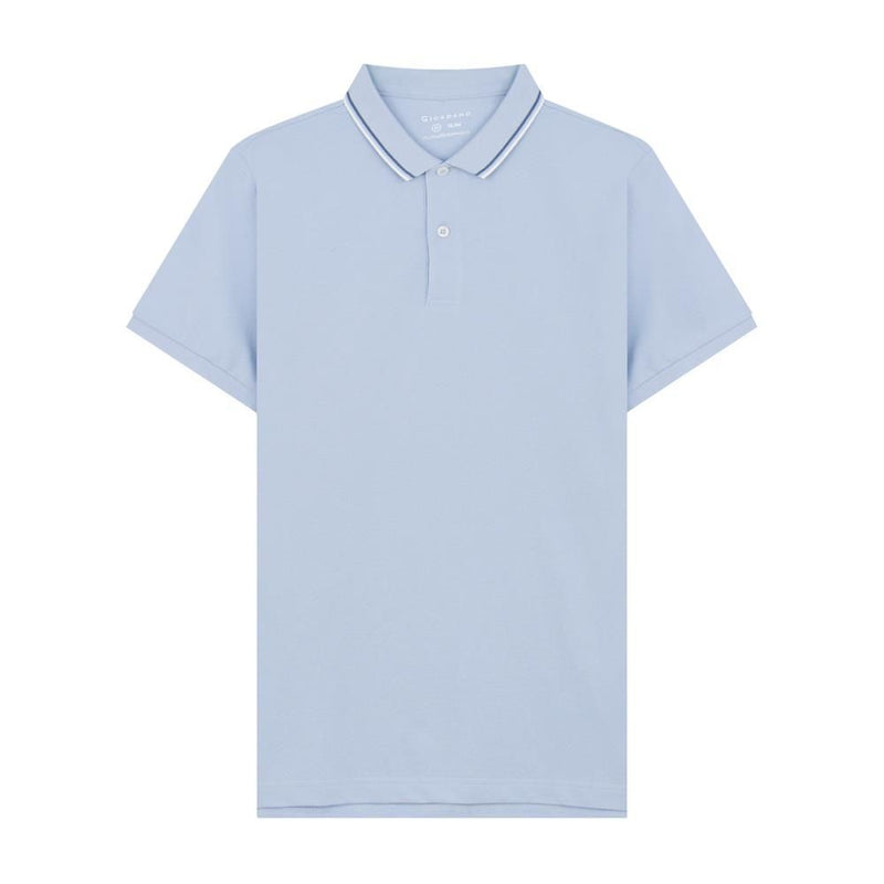 Men's Slim Fit Pique Polo: Elevated Comfort, Modern Style S - Shop Giordano
