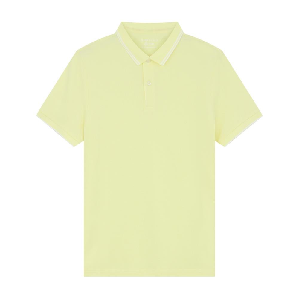 Men's Slim Fit Pique Polo: Elevated Comfort, Modern Style S - Shop Giordano