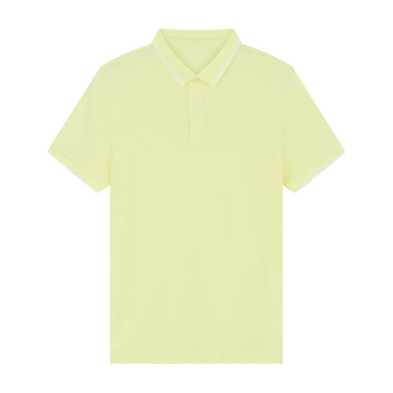 Men's Slim Fit Pique Polo: Elevated Comfort, Modern Style S - Shop Giordano