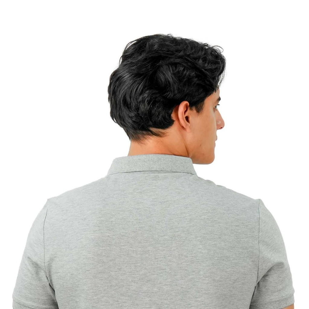 Men's Slim Fit Pique Polo: Elevated Comfort, Modern Style S - Shop Giordano