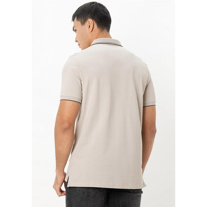 Men's Slim Fit Pique Polo: Elevated Comfort, Modern Style - Giordano