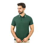 Men's Slim Fit Pique Polo: Elevated Comfort, Modern Style S - Shop Giordano