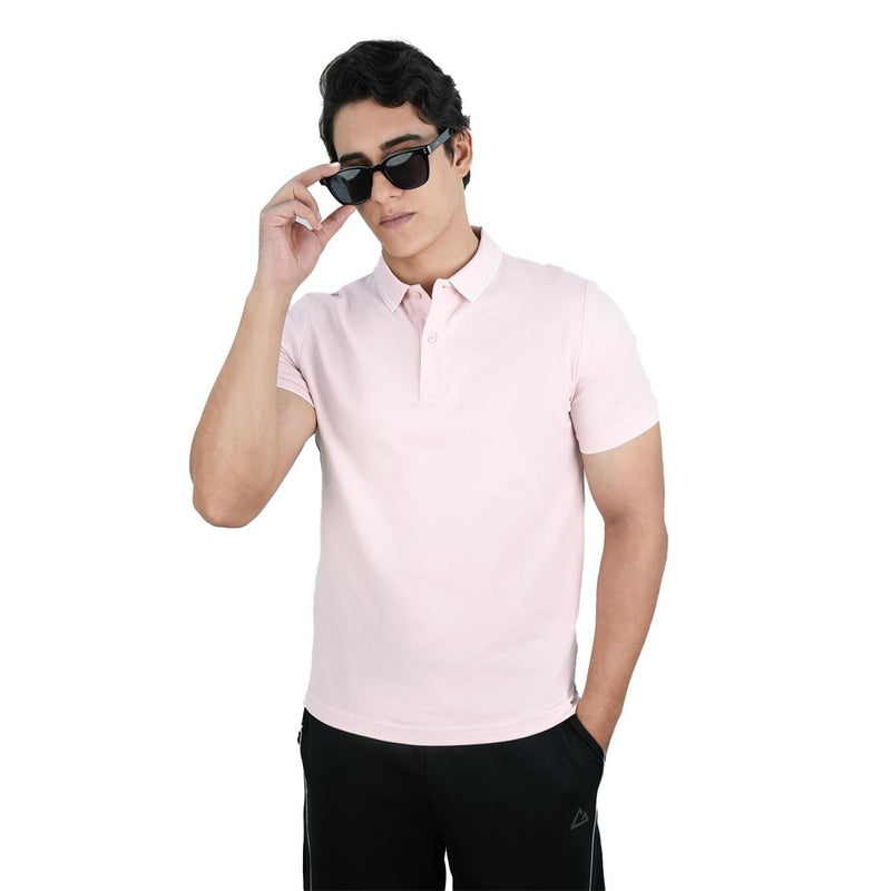 Men's Slim Fit Pique Polo: Elevated Comfort, Modern Style S - Shop Giordano