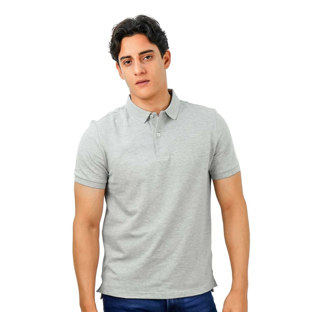 Men's Slim Fit Pique Polo: Elevated Comfort, Modern Style S - Shop Giordano