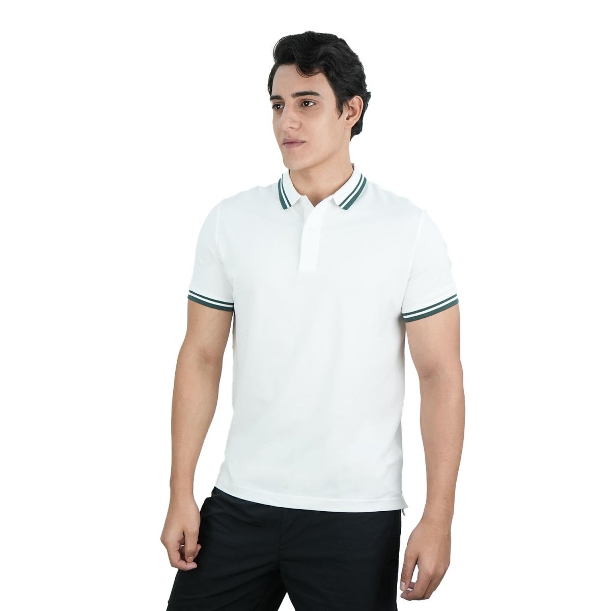 Men's Slim Fit Pique Polo: Elevated Comfort, Modern Style - Giordano