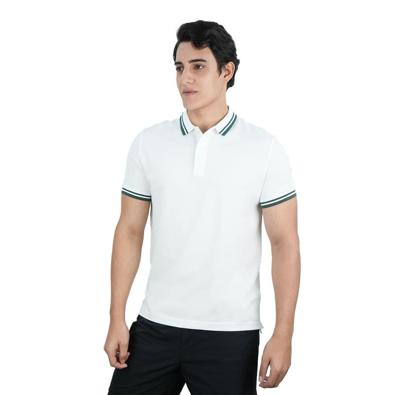 Men's Slim Fit Pique Polo: Elevated Comfort, Modern Style S - Shop Giordano