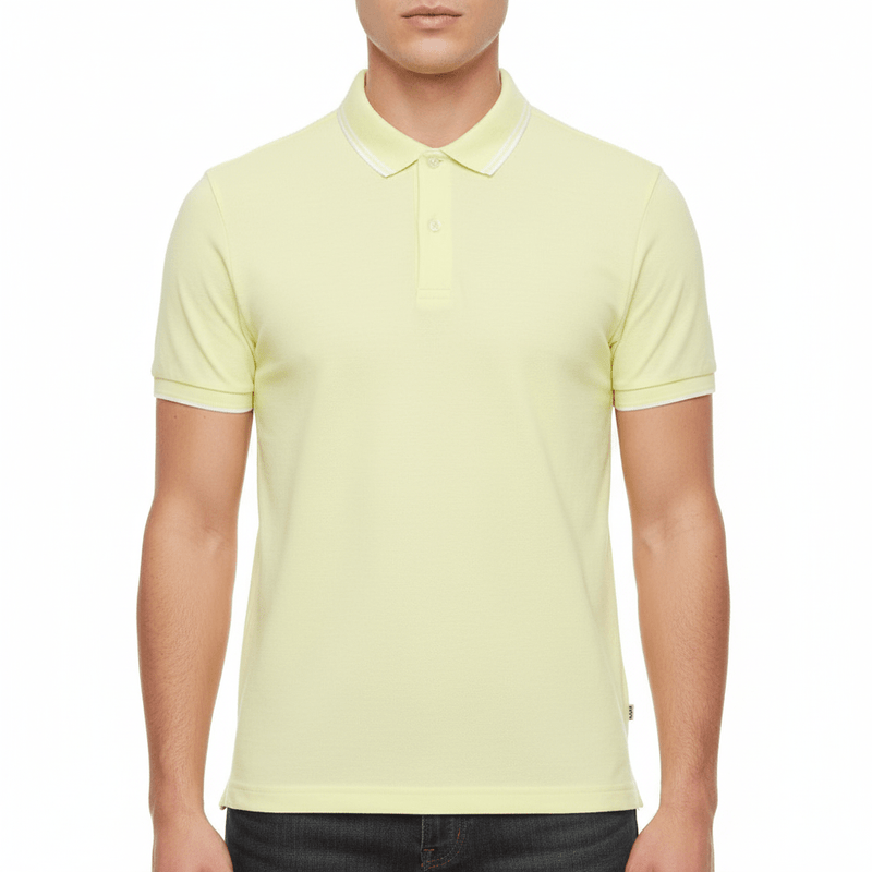 Men's Slim Fit Pique Polo: Elevated Comfort, Modern Style S - Shop Giordano