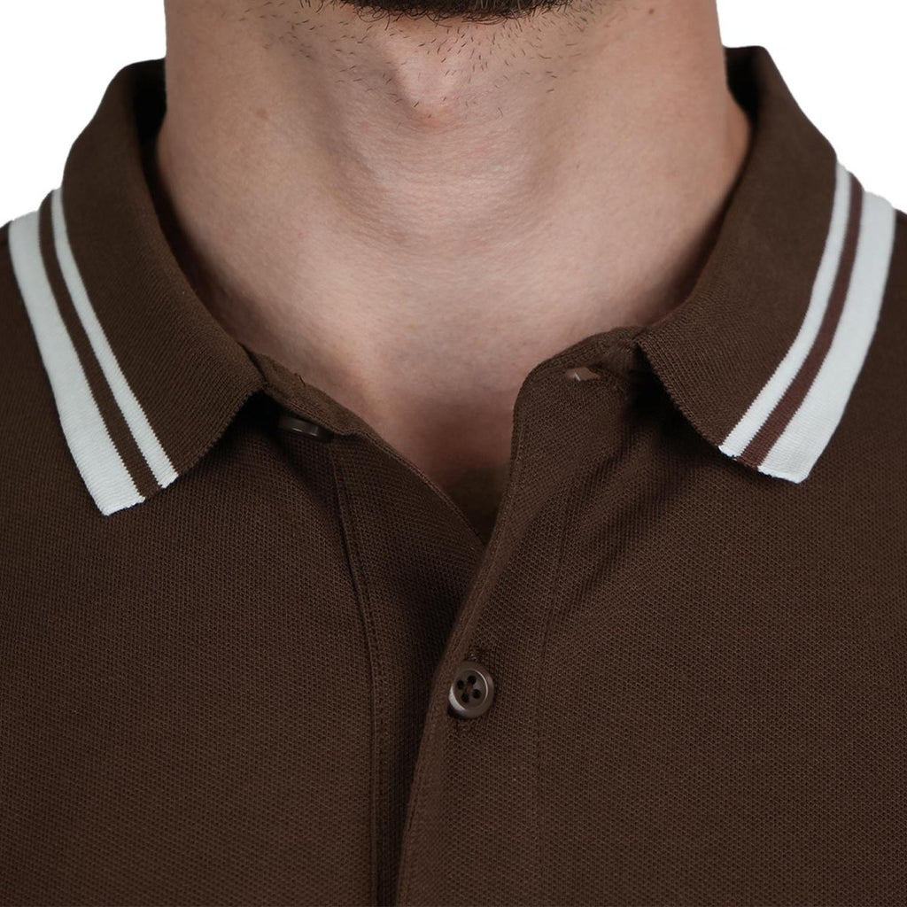 Men's Slim Fit Pique Polo: Elevated Comfort, Modern Style S - Shop Giordano