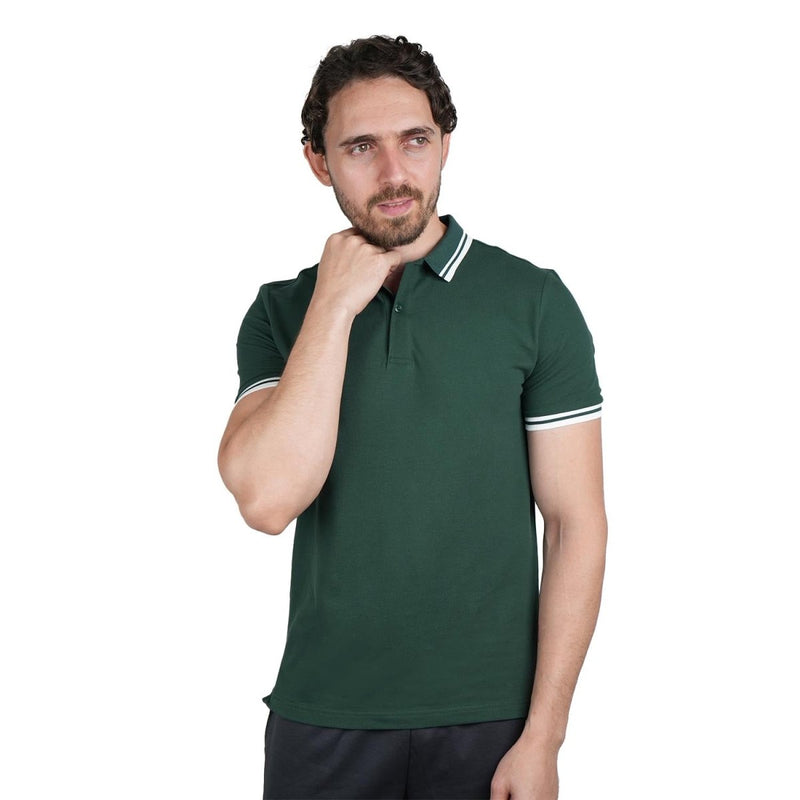Men's Slim Fit Pique Polo: Elevated Comfort, Modern Style S - Shop Giordano