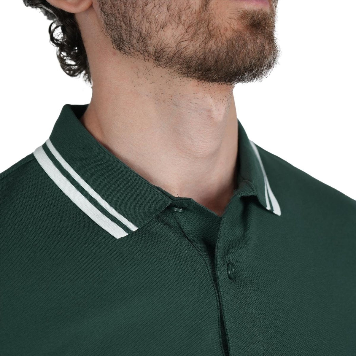 Men's Slim Fit Pique Polo: Elevated Comfort, Modern Style S - Shop Giordano