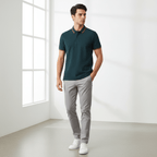Men's Slim Fit Pique Polo: Elevated Comfort, Modern Style S - Shop Giordano