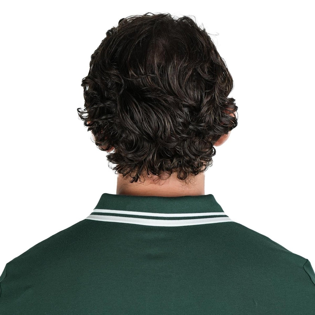 Men's Slim Fit Pique Polo: Elevated Comfort, Modern Style S - Shop Giordano