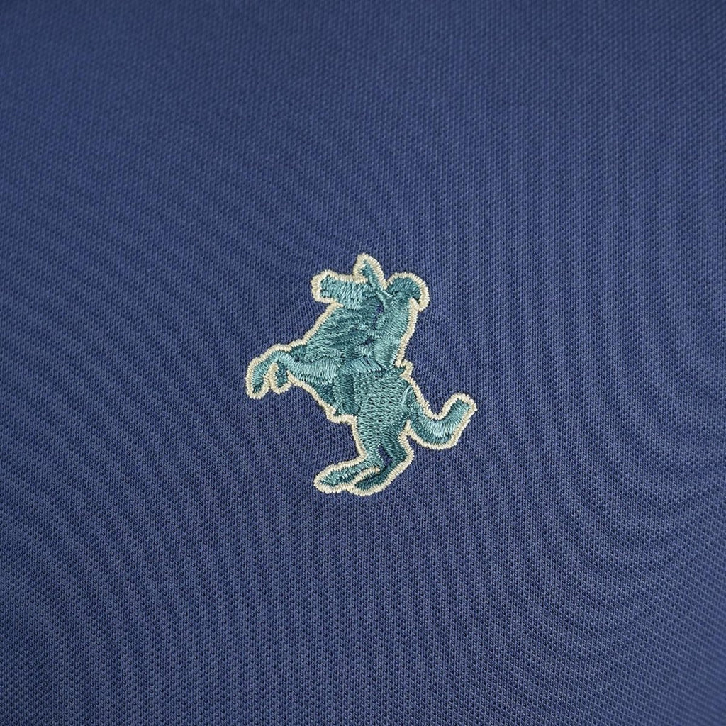 Men's Slim Fit Polo: Cotton Lycra Pique With Small Napoleon Embroidery S - Shop Giordano