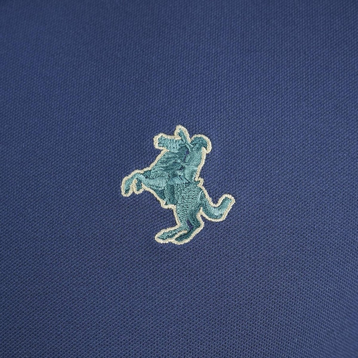 Men's Slim Fit Polo: Cotton Lycra Pique With Small Napoleon Embroidery S - Shop Giordano