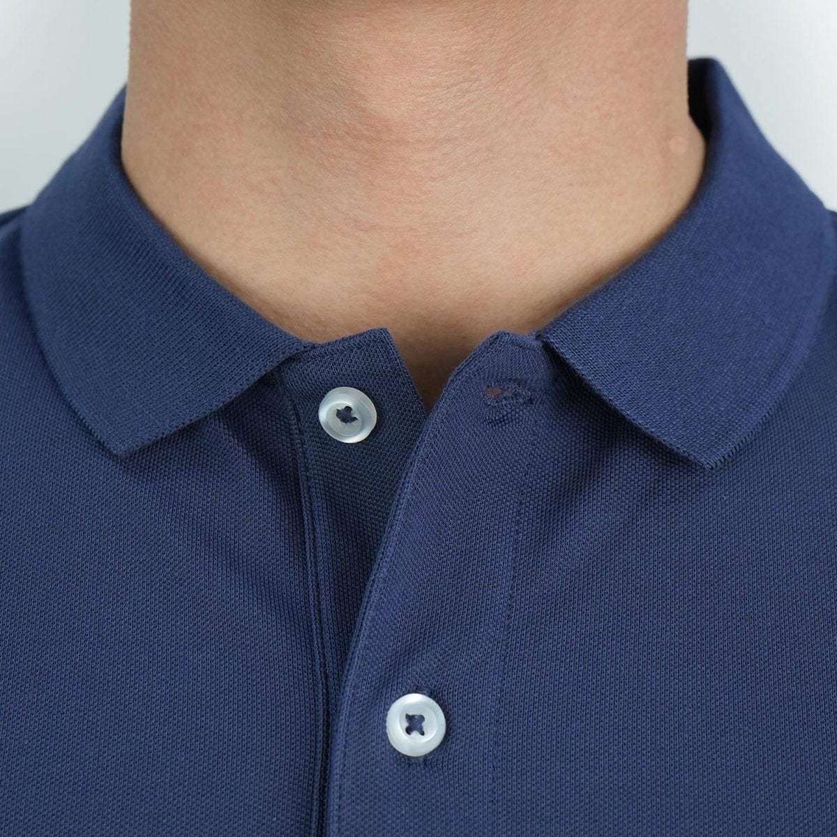 Men's Slim Fit Polo: Cotton Lycra Pique With Small Napoleon Embroidery S - Shop Giordano