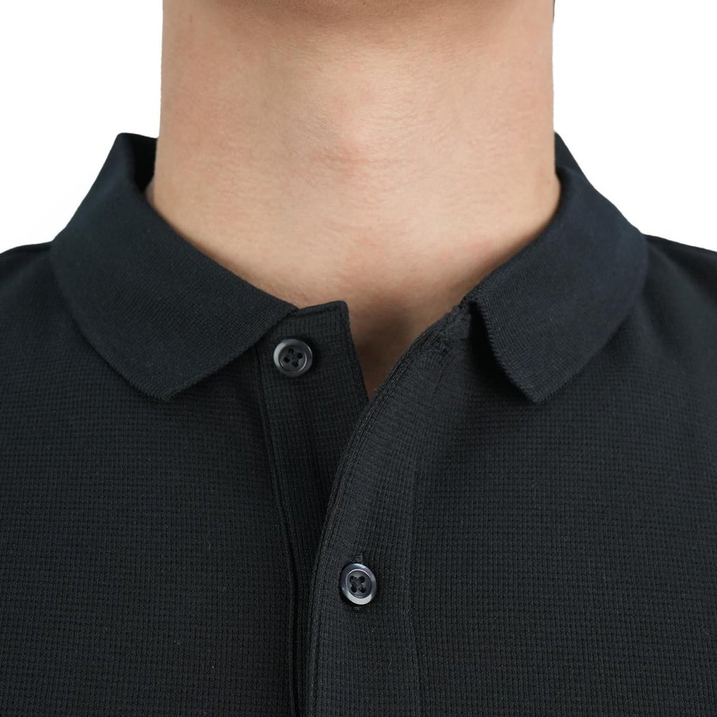 Men's Slim Fit Polo: Premium 3G Stretch Waffle S - Shop Giordano