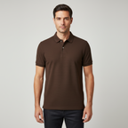 Men's Slim Fit Polo: Premium 3G Stretch Waffle