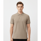 Men's Slim Fit Polo: Premium 3G Stretch Waffle S - Shop Giordano