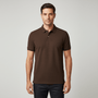 Giordano Men's Slim Fit Polo: Premium 3G Stretch Waffle - Premium Polo