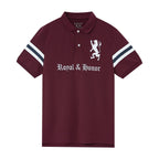 Giordano Men's Slim Fit Polo - Union Jack Embroidery - Premium Polo