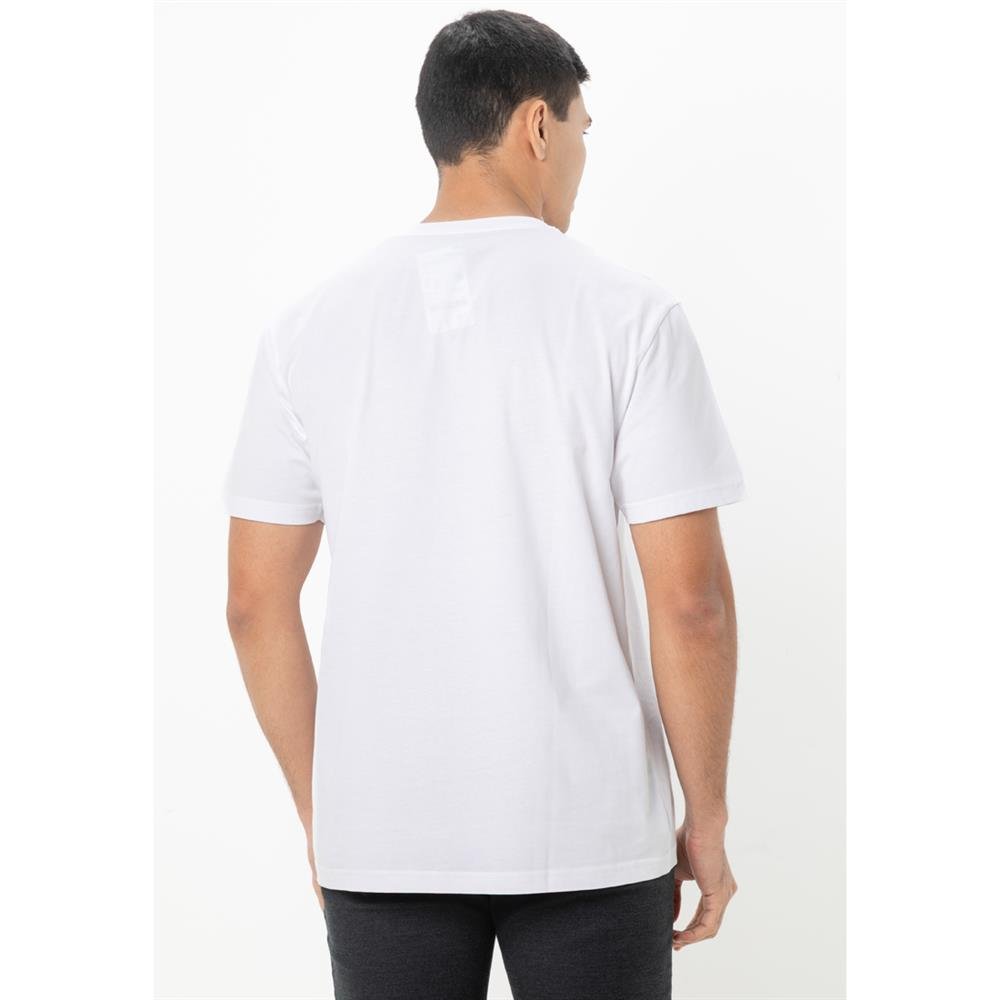 Men's Slim Fit Print Tee - Cotton Jersey, Crew Neck, Short Sleeve - Giordano