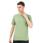 Giordano Men's Slim Fit Print Tee - Cotton Jersey, Crew Neck, Short Sleeve - Premium Print Tee