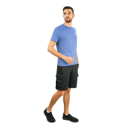 Men's Slim Fit Print Tee - Cotton Jersey, Crew Neck, Short Sleeve - Giordano