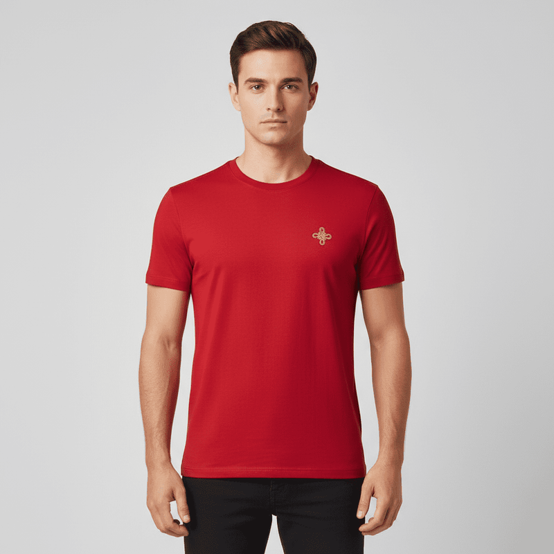 Men’S Slim Fit Prosperity Gallop Cny Print Tee S - Shop Giordano