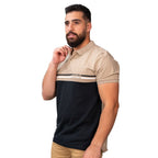 Men's Slim Fit Short Sleeve Polo With Embroidery S - Shop Giordano
