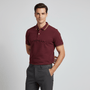 Men's Slim Fit Short Sleeve Polo With Embroidery S - Shop Giordano
