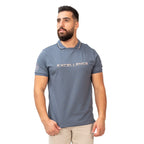 Men's Slim Fit Short Sleeve Polo With Embroidery S - Shop Giordano