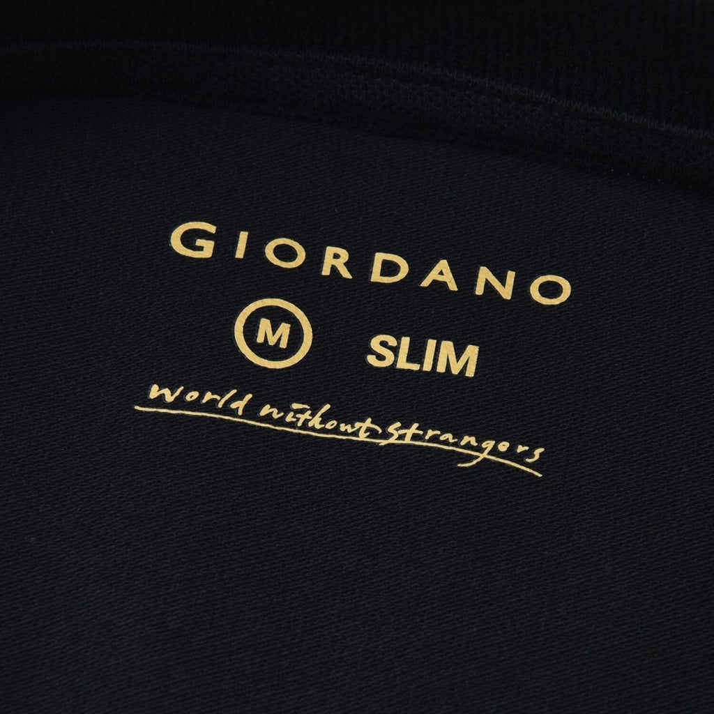 Men's Slim Fit Short Sleeve Polo With Embroidery S - Shop Giordano