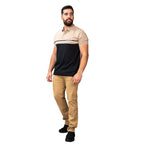 Men's Slim Fit Short Sleeve Polo With Embroidery S - Shop Giordano