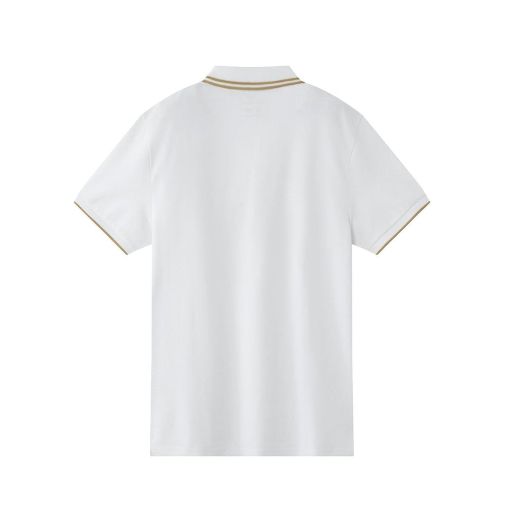 Men's Slim Fit Short Sleeve Polo With Embroidery S - Shop Giordano