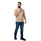 Men's Slim Fit Short Sleeve Polo With Embroidery S - Shop Giordano