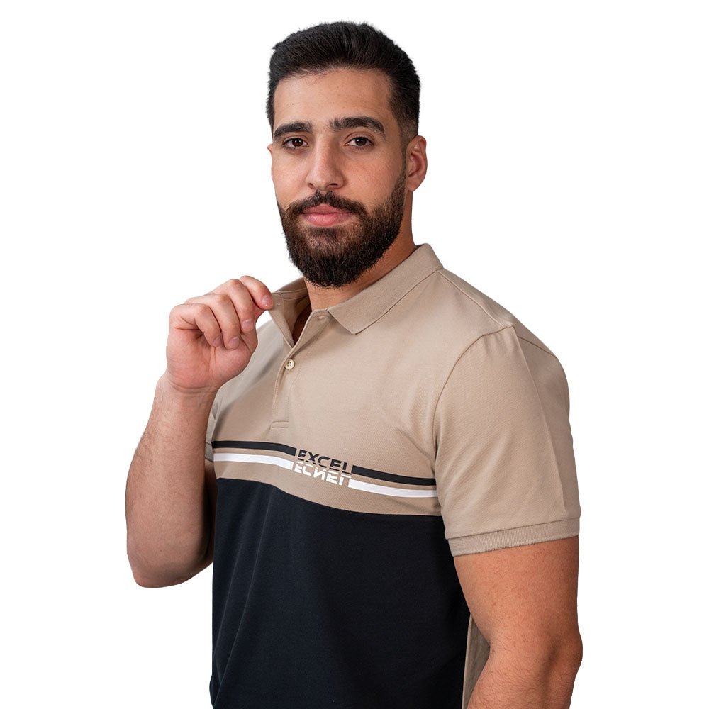Men's Slim Fit Short Sleeve Polo With Embroidery S - Shop Giordano