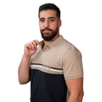 Men's Slim Fit Short Sleeve Polo With Embroidery S - Shop Giordano