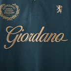 Men's Slim Fit Short Sleeve Polo With Embroidery S - Shop Giordano