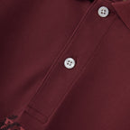 Men's Slim Fit Short Sleeve Polo With Embroidery S - Shop Giordano