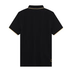 Men's Slim Fit Short Sleeve Polo With Embroidery S - Shop Giordano