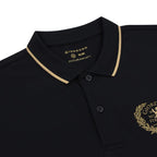 Men's Slim Fit Short Sleeve Polo With Embroidery S - Shop Giordano