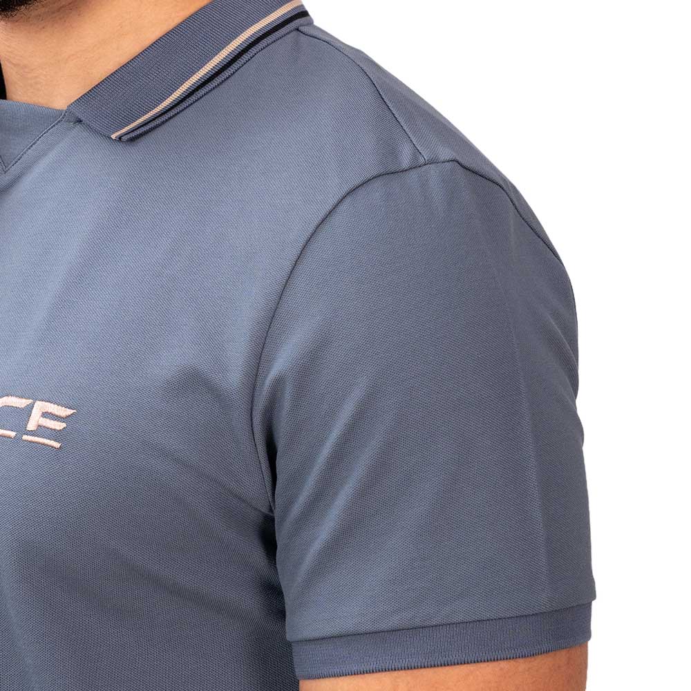 Men's Slim Fit Short Sleeve Polo With Embroidery S - Shop Giordano