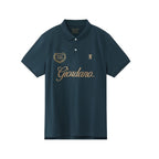Men's Slim Fit Short Sleeve Polo With Embroidery S - Shop Giordano