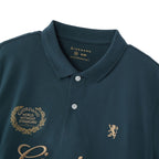 Men's Slim Fit Short Sleeve Polo With Embroidery S - Shop Giordano