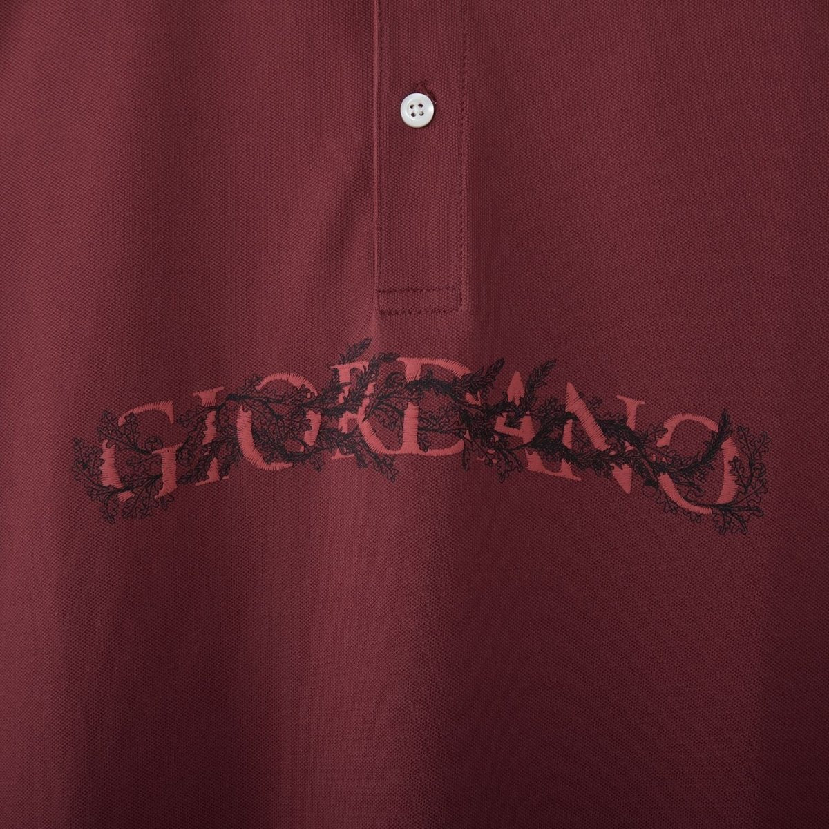 Men's Slim Fit Short Sleeve Polo With Embroidery S - Shop Giordano