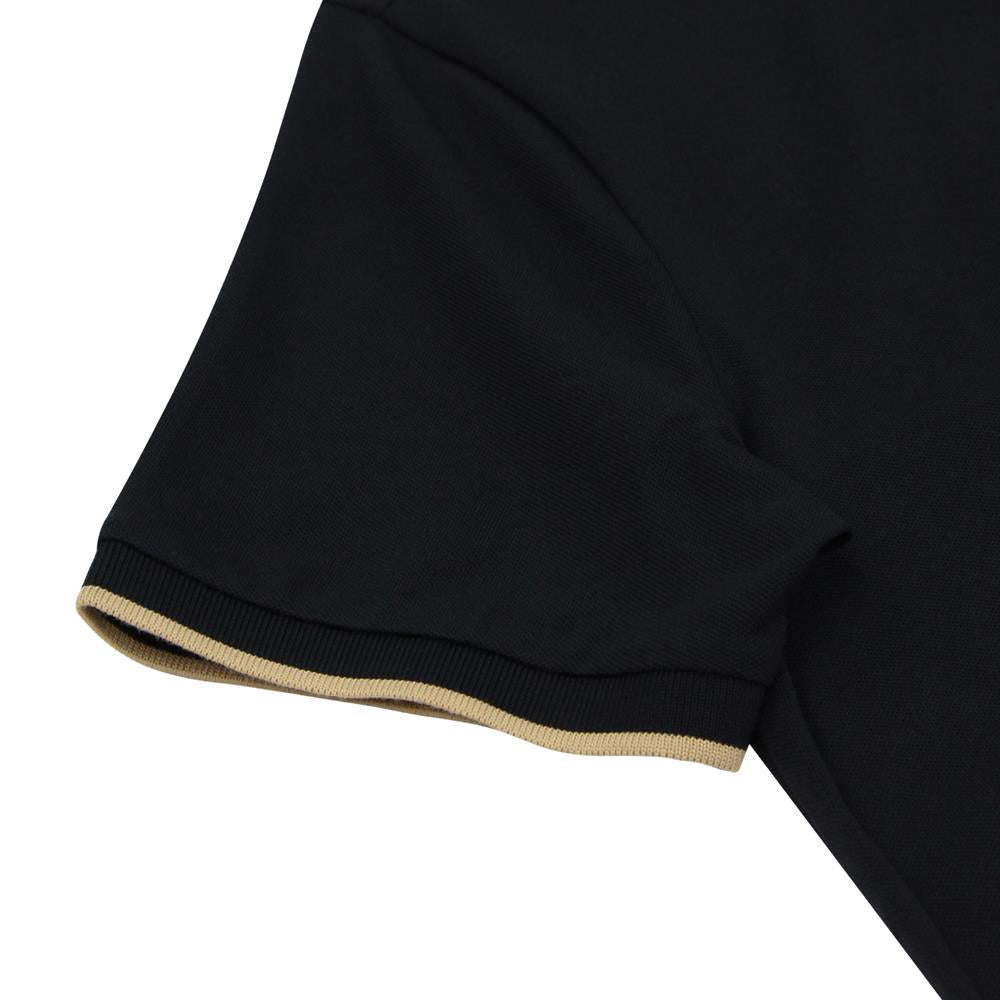 Men's Slim Fit Short Sleeve Polo With Embroidery S - Shop Giordano