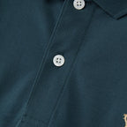 Men's Slim Fit Short Sleeve Polo With Embroidery S - Shop Giordano